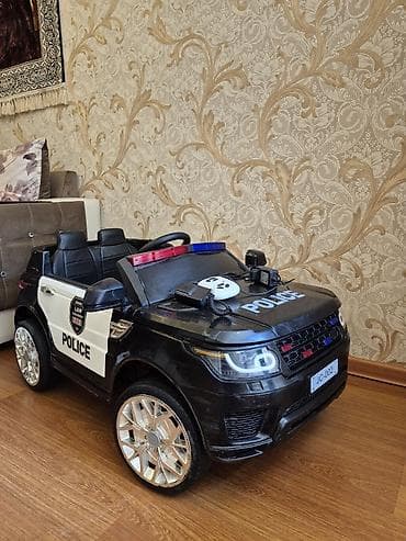 Uşaq üçün elektrik maşınları: Uşaq üçün elektrikli polis maşını – JC-002 Mənzil evi olduğu üçün ev — 2