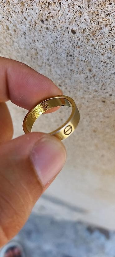 750: Üzük, Cartier, Sarı qızıl, 750 Əyar, Qaşsız — 4