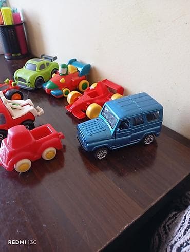 oyunca: Uşaq üçün oyuncaq avtomobil dəsti - 7 ədəd müxtəlif model oyuncaq — 3