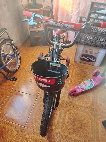 cube velo: Uşaqlar üçün "Classic" markalı üçtəkərli velosiped. Biri göy vəBiri — 1