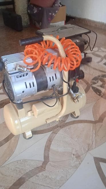 patron acar desti: Səssiz tipli elektrik hava kompressoru - Yağsız, iki silindrli motor — 3