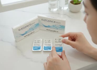 Məhsul: ELEGANCE 55UV kontakt linzalar Xüsusiyyətlər: - High