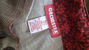 детские трикотажные шорты: Şortik qız uşağına 4-6 yaş orchestra brendi — 2