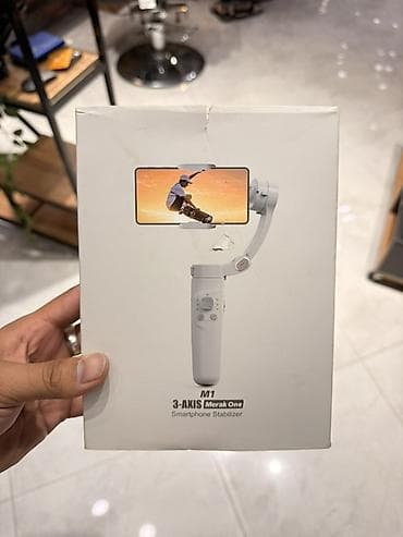 mini proyektorlar: M1 Merak One 3-oxlu Smartphone Stabilizatoru - 3 ox üzrə motorlu — 4