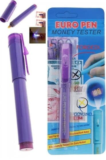 saxta pul yoxlayan aparat: Saxta pul yoxlayan qələm bazarda pul dövriyyəsi xeyli artıb. İndiki — 2