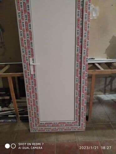 ag qapilarin qiymeti: Plastik qapıların sifarışı qəbul olunur Ag rəngdə ünvandan götürmə ilə — 3