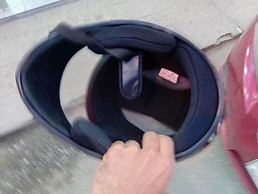 uaz dizel motor: Tam üzlü motosiklet dəbilqəsi - Rəng: qara, parlaq səth - Korpus — 2