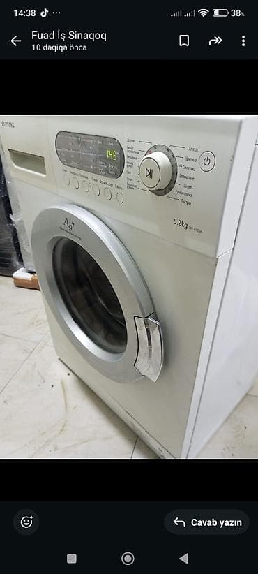 kohnə paltaryuyan: Paltaryuyan maşın LG, 5 kq, Avtomat, Qurutmasız — 4