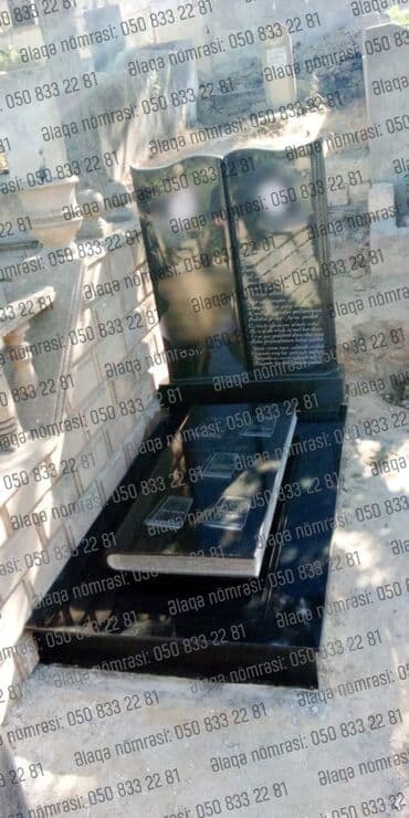 artizan quyularinin qazilmasi: Mezar - qebir daşları : Hər növ məzar,qəbir,heykel daşlarının — 6