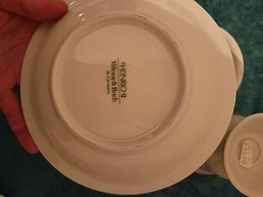 Qəhvə dəsti, rəng - Ağ, Farfor, Villeroy & Boch, Almaniya — 1