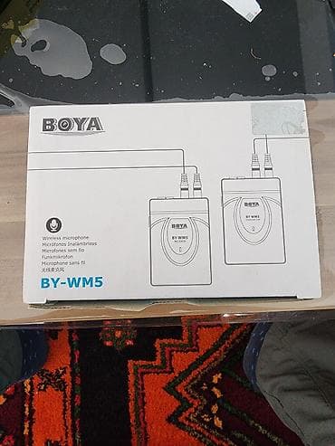 dell notebook: BOYA BY-WM5 simsiz mikrofon sistemi - Model: BY-WM5 - Brend: BOYA - — 1