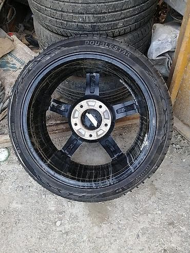 avtomobil baqaji: Niva VOSSEN yüngül lehimli disk və təkər dəsti teze kimi - Dəst: 4 — 2