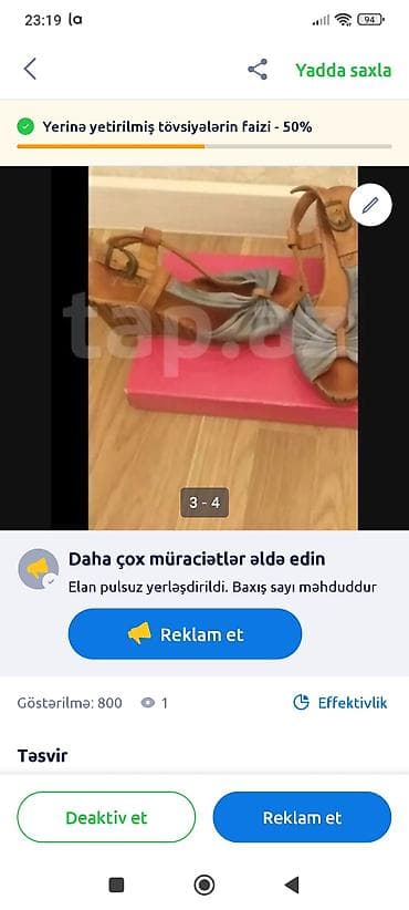 cehiz sandigi: Qadın basanoşkaları – bir neçə model və rəng - Ölçülər: 38–39 - Model — 1
