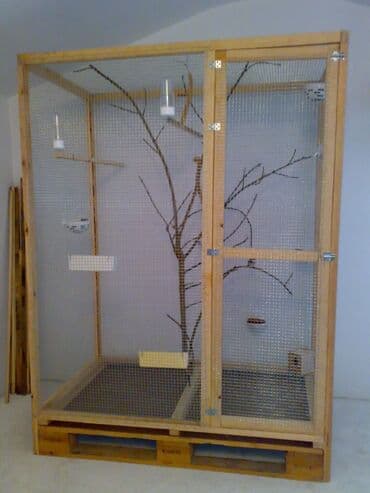 купить клетку для морской свинки: Quşlar uçun volyer — 1