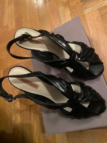 Ölçü: 38, rəng - Qara, İşlənmiş