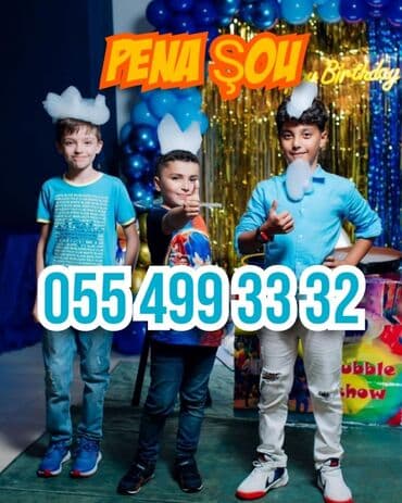 шоу мыльных пузырей на день рождения ребенка: Salam əziz və dəyərli valideyinlər . Sizdə körpələrinizin ad — 4