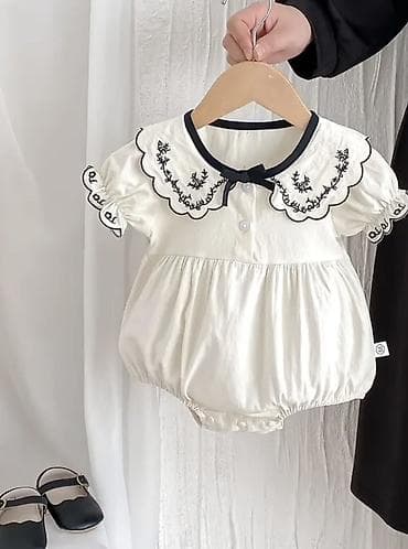 herbi usaq geyimleri: Bodi, Qız üçün, 3 - 6 ay — 1