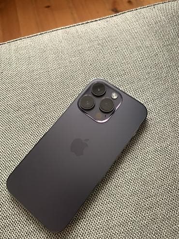 iphone 6s barter: IPhone 14 Pro, Deep Purple, Face ID — 1