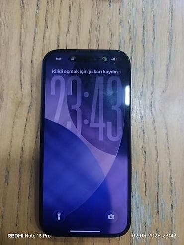 apple xr: IPhone 15, 128 GB, Qara, Simsiz şarj, Face ID — 2