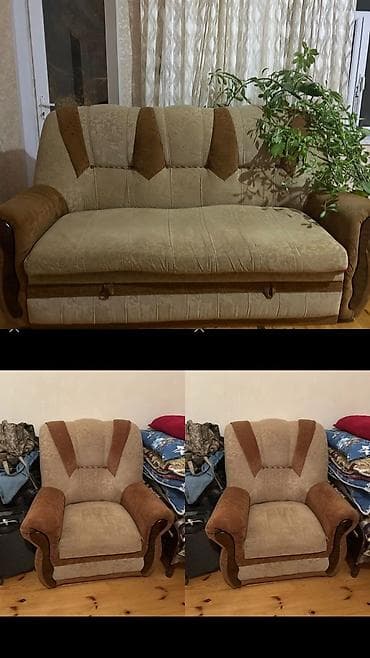 Divan və kreslo dəstləri: Klassik divan, Divan, Bazalı, Açılmayan — 1