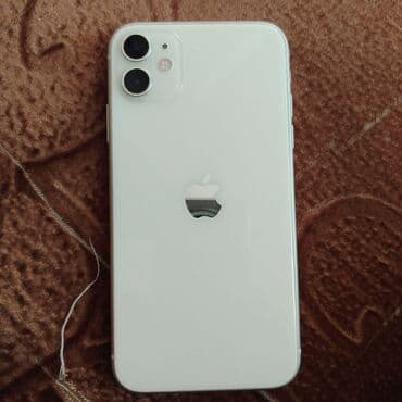 monitor ekran: IPhone 11, 128 GB, Ağ, Face ID — 1