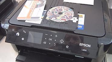 Printerlər: Epson L850 foto-MFP - Funksiyalar: rəngli çap, skan və kopyalama; — 2