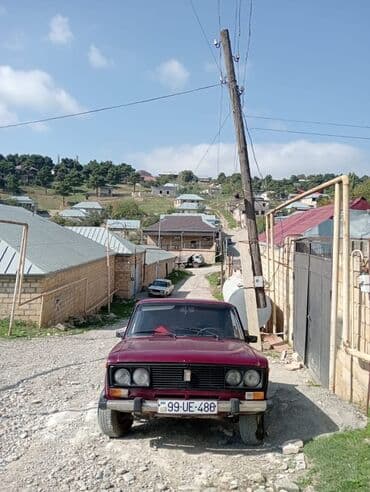 elektrikli matasklet: VAZ 2106 sedan - Kuzov: 4 qapılı sedan, tünd bordo rəng - Nəsil — 3