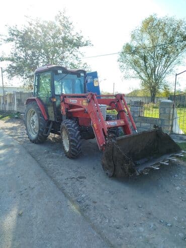 запчасти на прицепы: Kənd təsərrüfatı üçün təkərli traktor - Rəng: qırmızı - Kabinli — 7