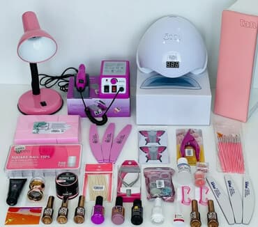 Manikür/Pedikir üçün tam dəst – şəkillərdə görünən bütün avadanlıq və