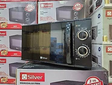 efba soba: Mikrodalğalı soba Silver, Ayrıca dayanan, Mikrodalğalar ilə, rəng - Qara, Yeni — 9