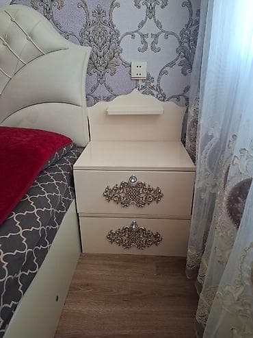 tumba satilir: Uşaq beşiyi və komod-modul dəsti - Material: LMDP/taxta teksturalı — 4