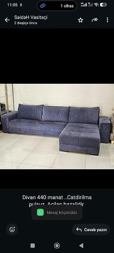 Divan 440 manat . Catdirilma pulsuz .Acilan bazalidir Unvan lalafo.az -da Divan 440 manat . Catdirilma pulsuz .Acilan bazalidir Unvan