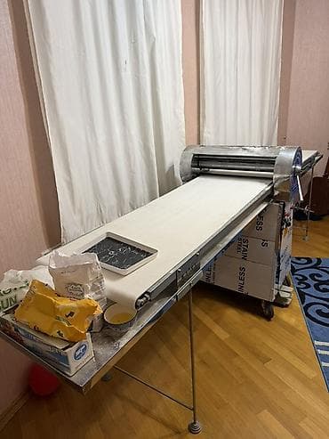 Sənaye tipli lavaş/yuxa yayma və nazik xəmir açma maşını - Material — 7