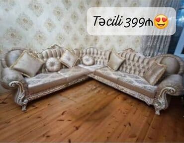 ikinci el künc divanlar: Künc divan, İşlənmiş, Açılmayan, Bazasız, Parça, Çatdırılma yoxdur — 1