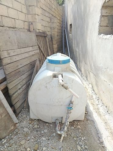 ev kaktusu: Yağmur markalı 1000 litrlik su çəni - Həcmi: 1000 L (korpus üzərində — 5