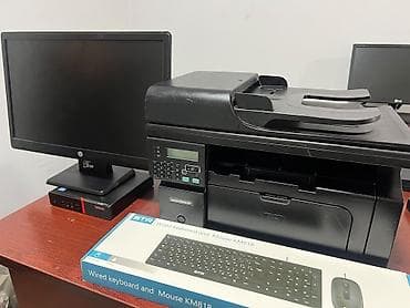printer a3 and a4: Masaüstü ofis kompüter dəsti Tərkib: - HP monitor - Kompakt sistem — 1