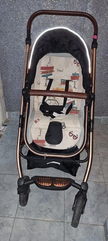 Uşaq arabası – Kidilo - Brend/model: Kidilo - Rəng: Qara parça — 8