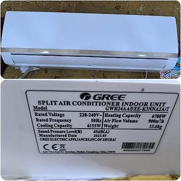 Zərərvericilərə qarşı mübarizə aparatları: 90/100 kv Gree kondisaner 800 azn.Yayda alinib 3 ay işlenib ev — 1