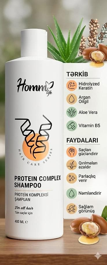 keratin e: Saç şampunu, Hər növ saçlar üçün, Yeni, Pulsuz çatdırılma — 1