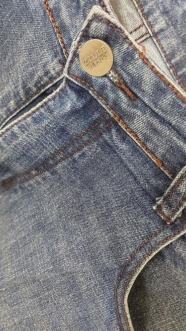 Cinslər: ZILLI Jeans kişi cins şalvarı - Rəng: tünd mavi (yüngül yuyulma — 2