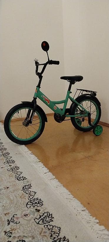 16 dyumlu velosiped: İşlənmiş Dörd təkərli Uşaq velosipedi 16", Ünvandan götürmə — 2