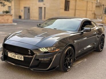 turbo az qız maşınları: Ford Mustang: 2.3 l | 2019 il 55000 km Kupe — 2