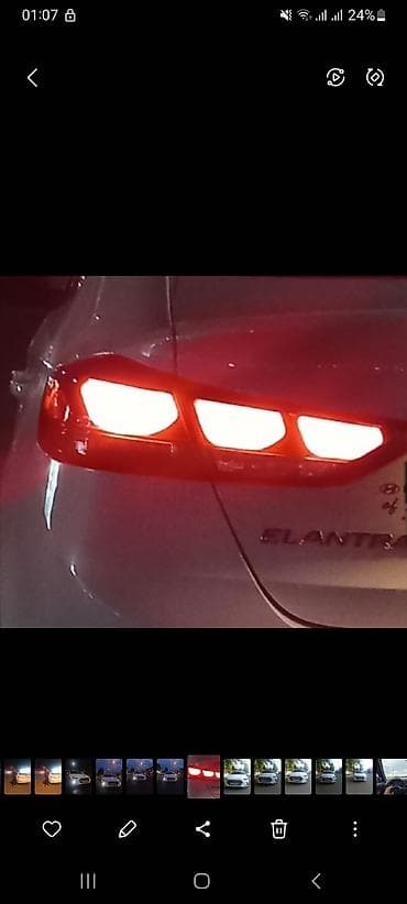 elantra arxa bufer: LED, Hyundai 2017 il, Orijinal, ABŞ, Yeni — 1