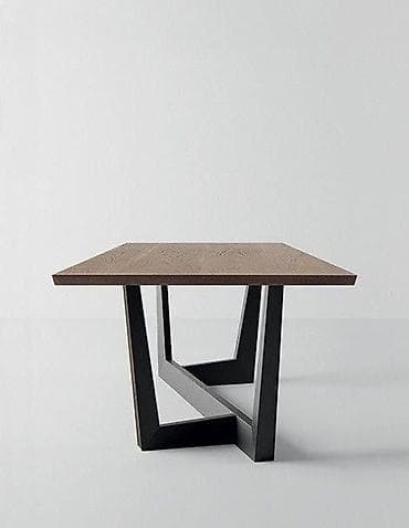 Yeni, Kvadrat masa, 4 stul, Açılmayan, Skameykalar ilə, Metal, Azərbaycan — 1