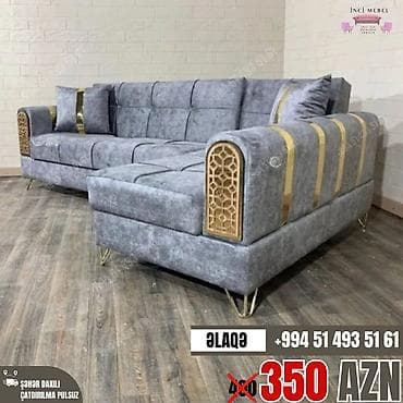 mebleri: Künc divan, Yeni, Açılan, Bazalı, Parça, Şəhərdaxili pulsuz çatdırılma — 2