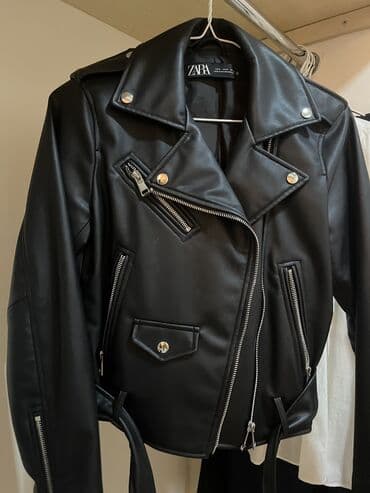 elektron saat qol: Zara qadın . kurtka 
Az geyilib — 1