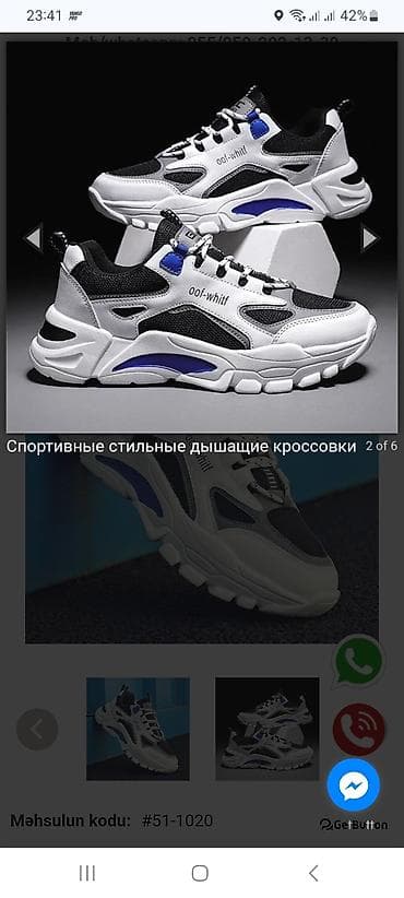 Botinka və botilyonlar: Ölçü: 39, rəng - Ağ, Yeni — 1