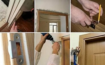 qapi ve pencere: Daxili qapıların quraşdırılması və təmiri xidməti Qapi ustasi Təklif — 2