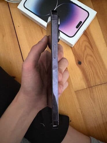 ikinci el 16 pro max: IPhone 14 Pro Max, 128 GB, Deep Purple, Face ID — 9