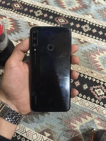 Huawei P40 lite E, 64 GB, rəng - Qara, Barmaq izi
